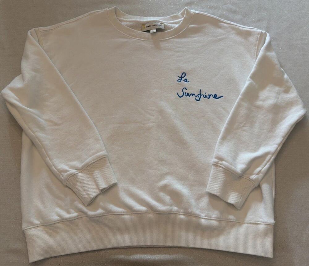Kerri Rosenthal Ex-Boyfriend Le Sunshine Sweatshirt Women's Size Large